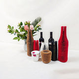 Eco-friendly Degradable Protective & Cushioning Material Kraft Honeycomb Paper Sleeve for wine bottle